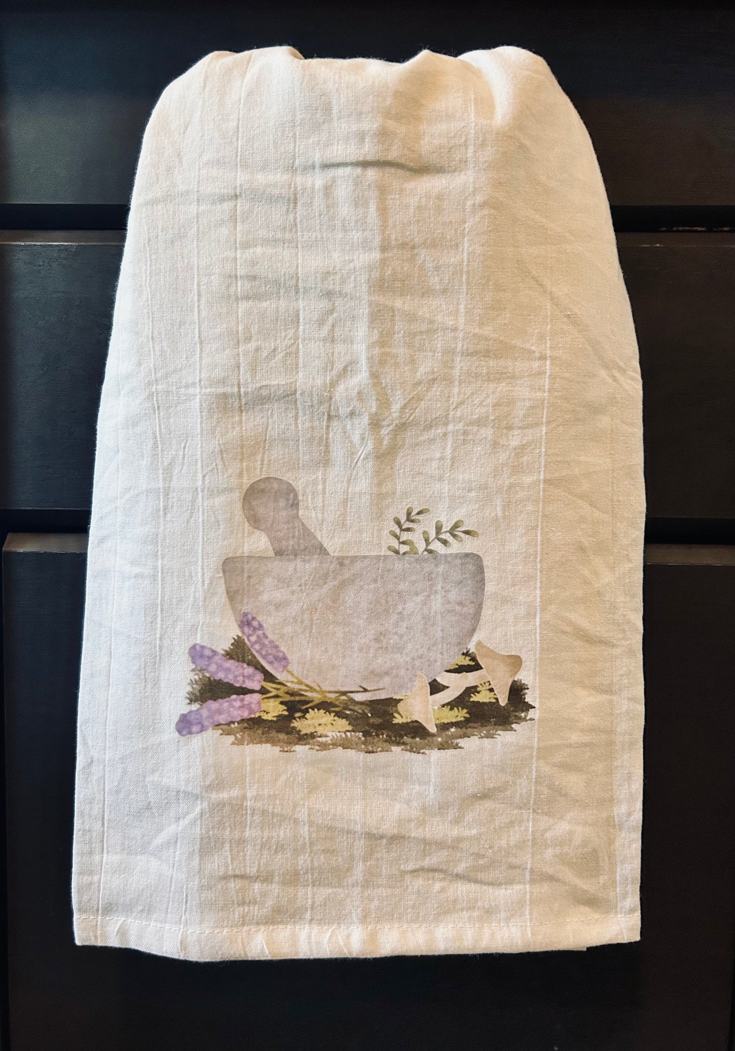 Tea Towel - Mortar & Pestle