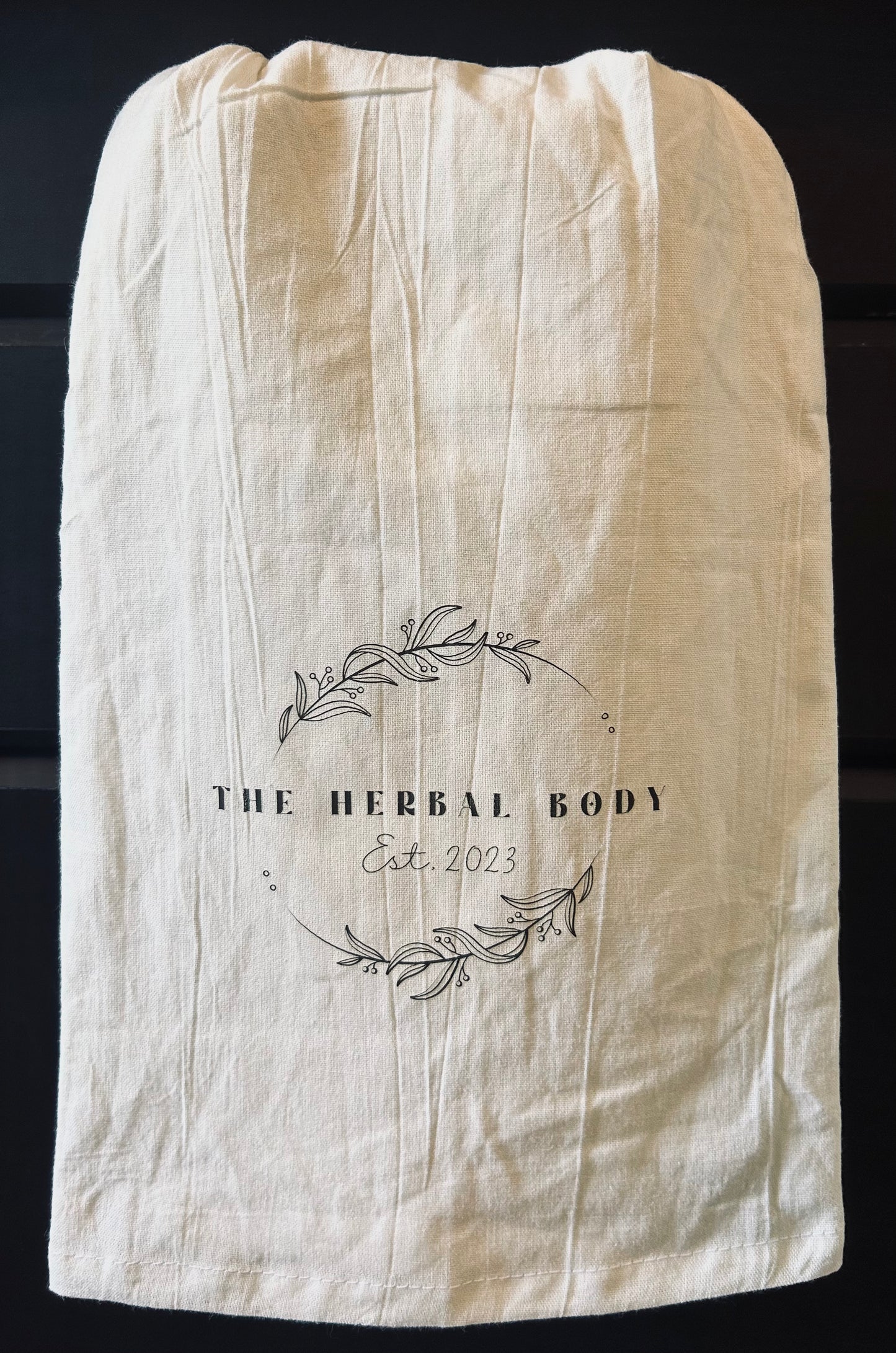 Tea Towel - THB Hunter Green Logo